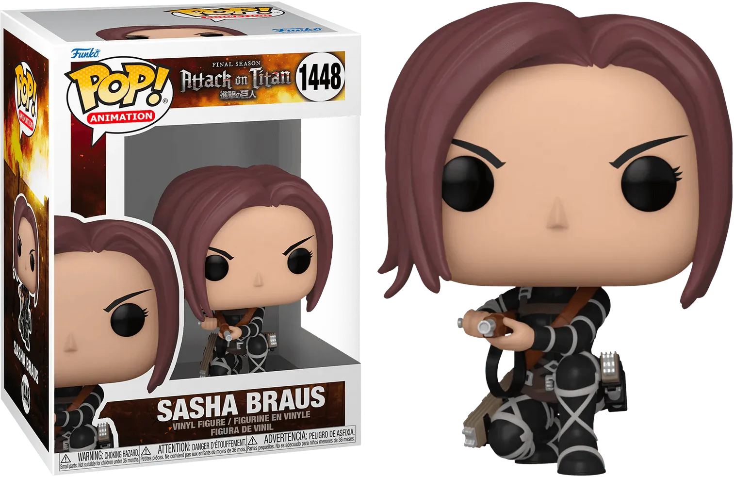 FUN67927 Attack on Titan - Sasha Braus Pop! Vinyl - Funko - Titan Pop Culture