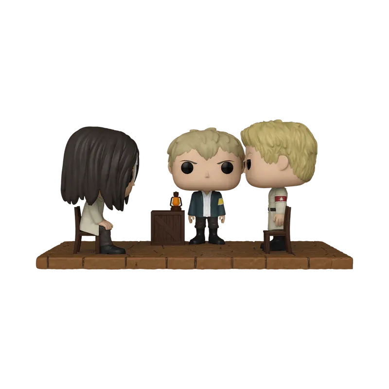 FUN67932 Attack on Titan - Eren Meets Reiner Pop! Moment - Funko - Titan Pop Culture