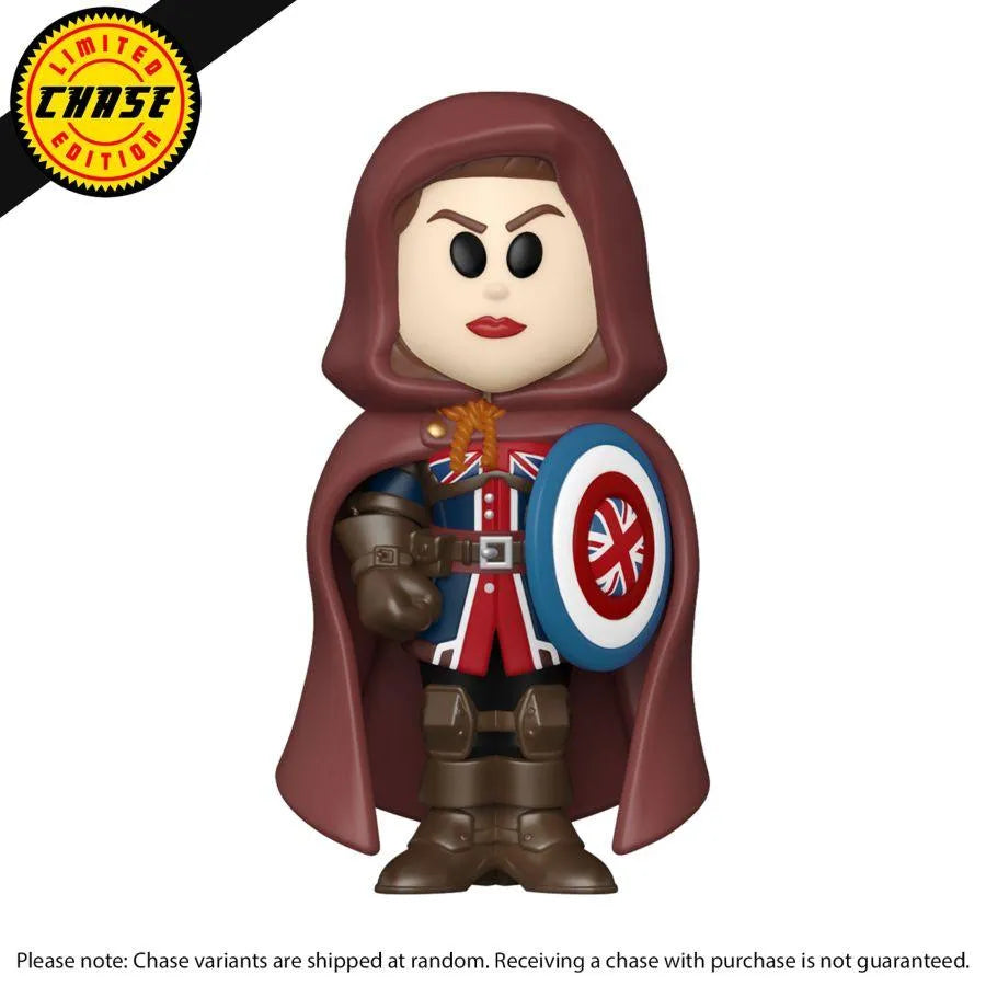 FUN68836 What If - Captain Carter (with chase) Vinyl Soda - Funko - Titan Pop Culture
