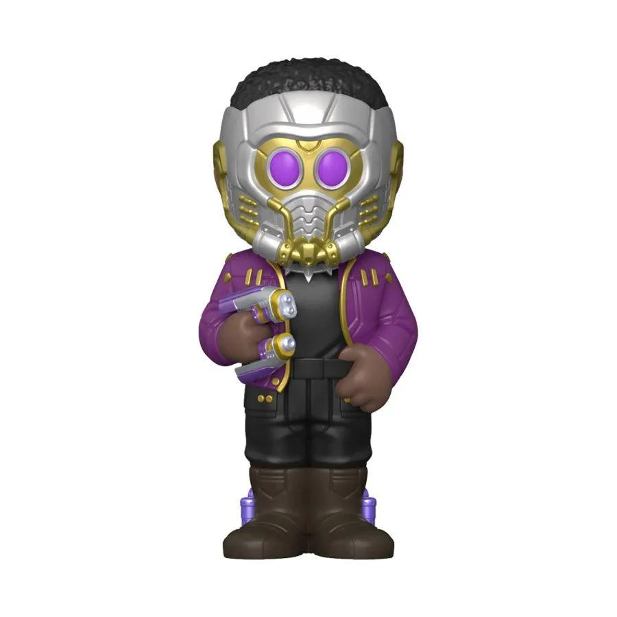 FUN68840 What If - Starlord T'Challa (with chase) Vinyl Soda - Funko - Titan Pop Culture