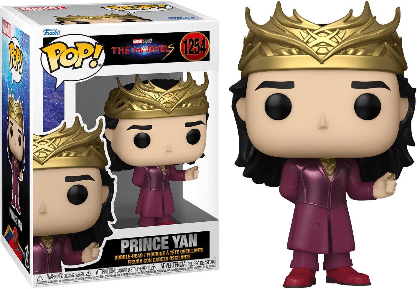 FUN69236 The Marvels (2023) - Prince Yan Pop! Vinyl - Funko - Titan Pop Culture