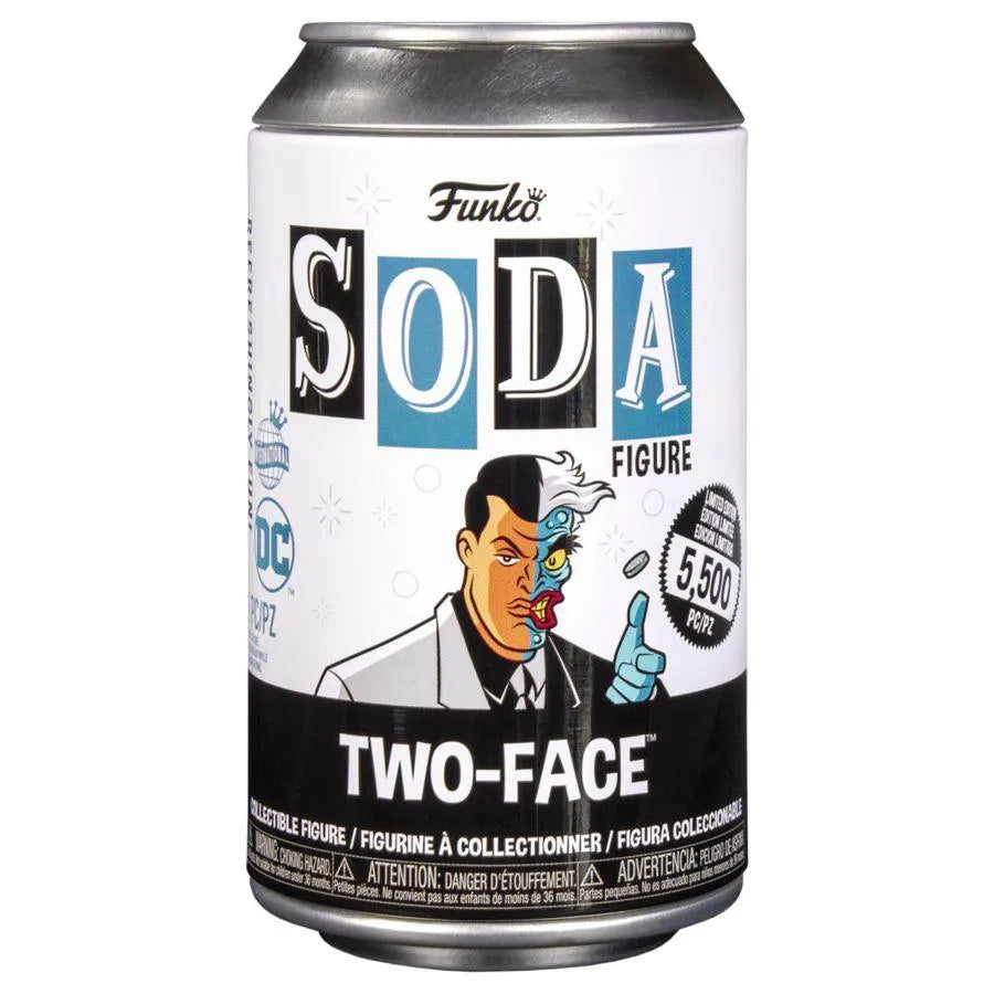 FUN69680 Batman Animated - Two-Face (with chase) US Exclusive Vinyl Soda - Funko - Titan Pop Culture