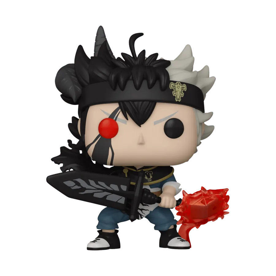 FUN70568 Black Clover - Black Asta Pop! Vinyl - Funko - Titan Pop Culture