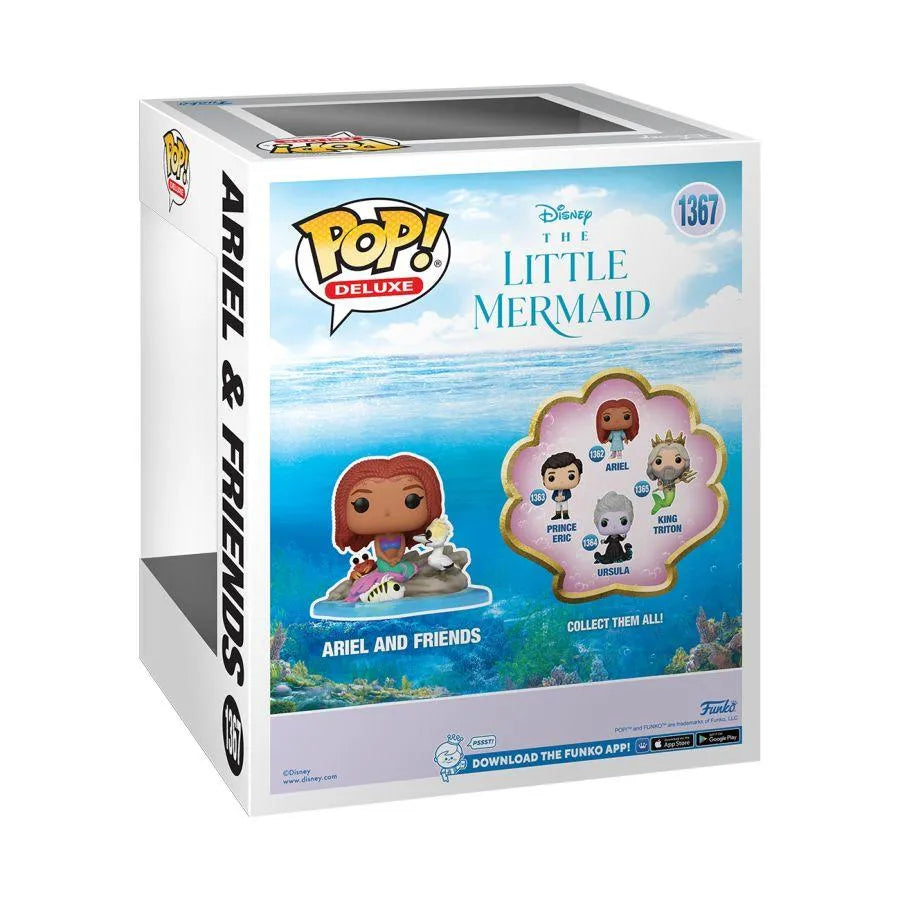 FUN70731 Little Mermaid (2023) - Ariel and Friends Pop! Deluxe - Funko - Titan Pop Culture