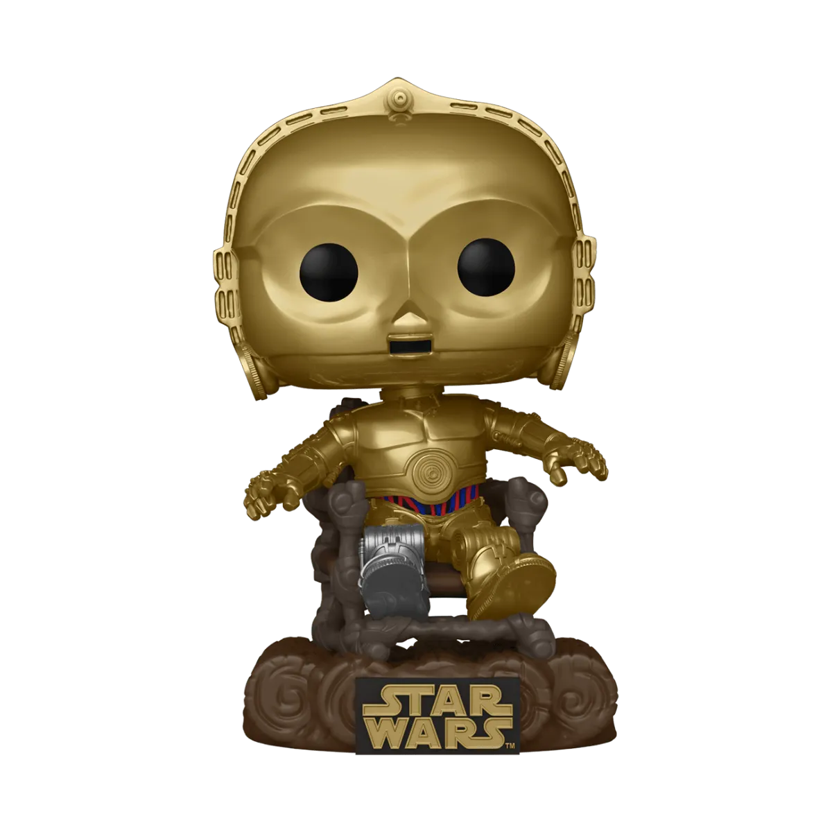 FUN70744 Star Wars: Return of the Jedi 40th Anniversary - C3P0 in chair Pop! Vinyl - Funko - Titan Pop Culture