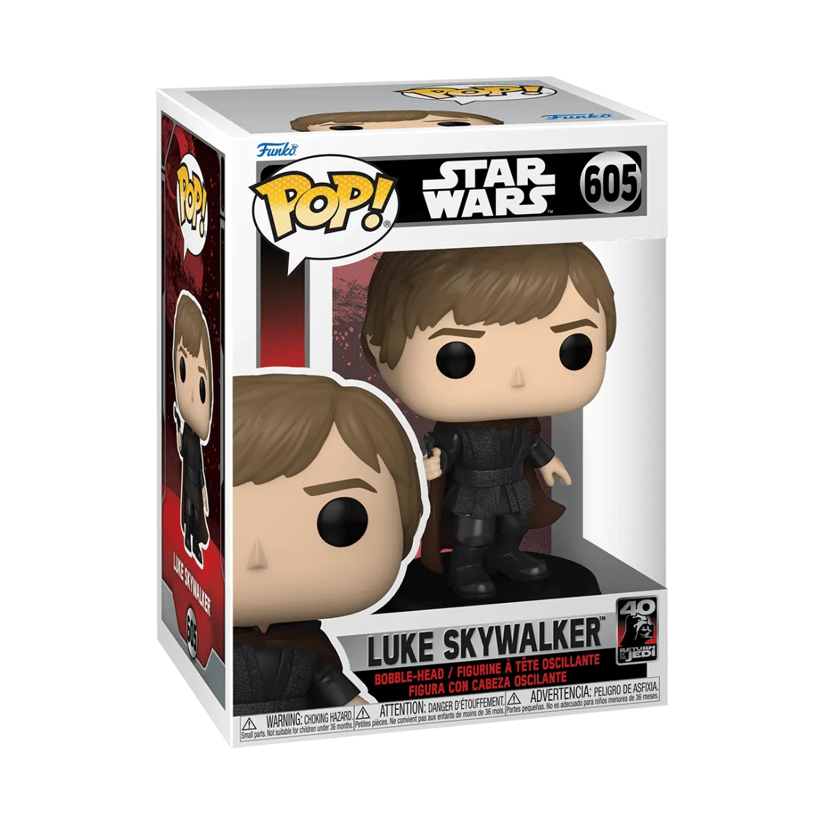FUN70749 Star Wars: Return of the Jedi 40th Anniversary - Luke Skywalker Pop! Vinyl - Funko - Titan Pop Culture