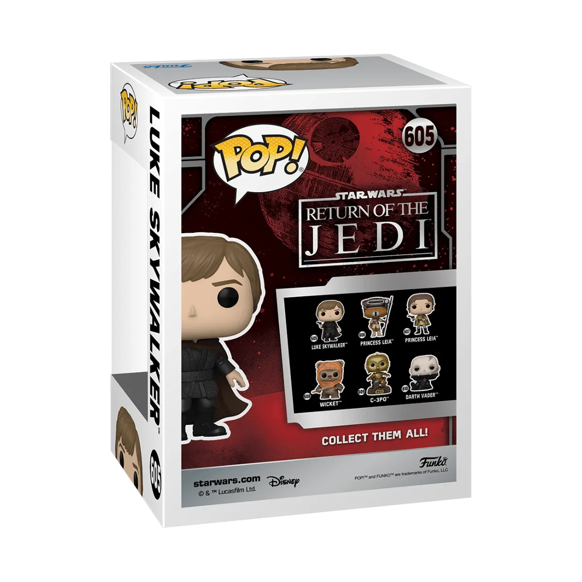 FUN70749 Star Wars: Return of the Jedi 40th Anniversary - Luke Skywalker Pop! Vinyl - Funko - Titan Pop Culture