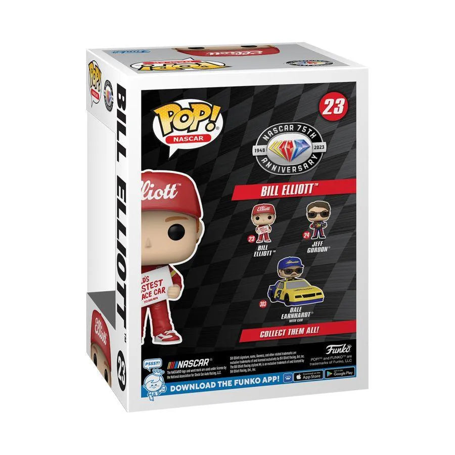 FUN70994 Nascar - Bill Elliott holding Fastest Race Car Sign Pop! Vinyl - Funko - Titan Pop Culture