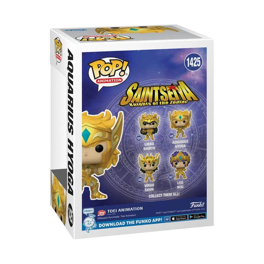 FUN72058 Saint Seiya - Aquarius Hyoga (Gold Suit) Pop! Vinyl - Funko - Titan Pop Culture