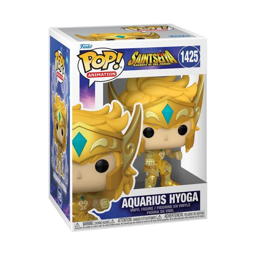 FUN72058 Saint Seiya - Aquarius Hyoga (Gold Suit) Pop! Vinyl - Funko - Titan Pop Culture