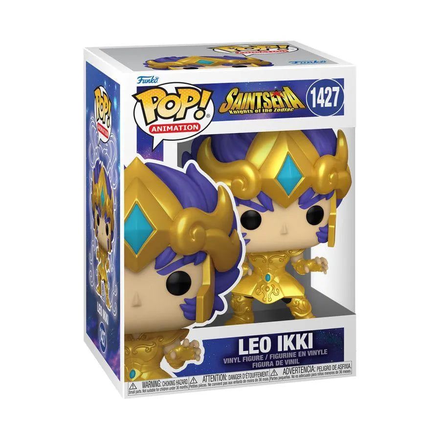 FUN72059 Saint Seiya - Leo Ikki (Gold Suit) Pop! Vinyl - Funko - Titan Pop Culture