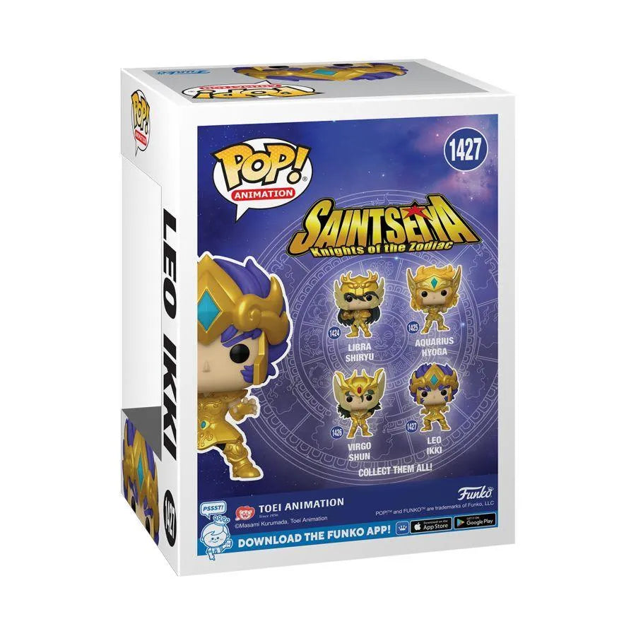 FUN72059 Saint Seiya - Leo Ikki (Gold Suit) Pop! Vinyl - Funko - Titan Pop Culture