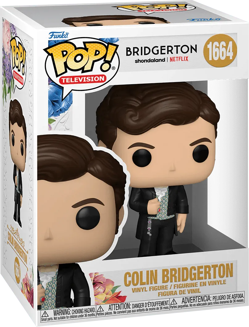 FUN72204 Bridgerton - Colin Bridgerton Pop! Vinyl - Funko - Titan Pop Culture