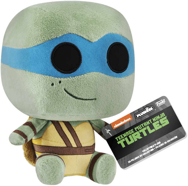 FUN72344 Teenage Mutant Ninja Turtles (TV 2012) - Leonardo 7" Plush - Funko - Titan Pop Culture