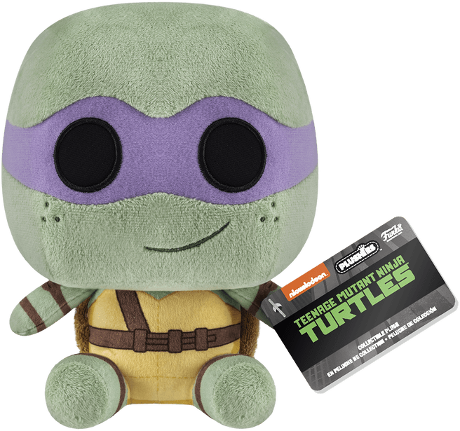 FUN72345 Teenage Mutant Ninja Turtles (TV 2012) - Donatello 7" Plush - Funko - Titan Pop Culture