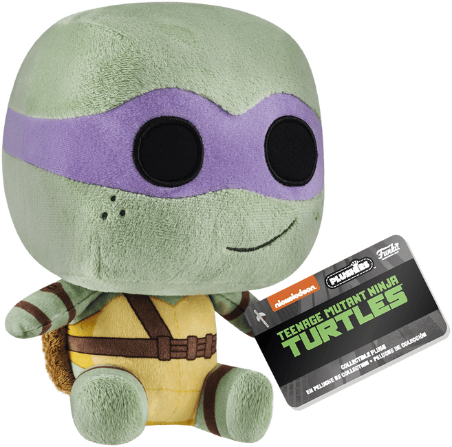 FUN72345 Teenage Mutant Ninja Turtles (TV 2012) - Donatello 7" Plush - Funko - Titan Pop Culture
