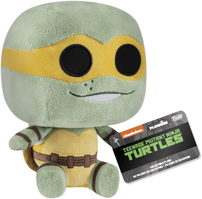FUN72346 Teenage Mutant Ninja Turtles (TV 2012) - Michaelangelo 7" Plush - Funko - Titan Pop Culture