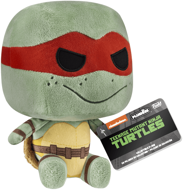 FUN72347 Teenage Mutant Ninja Turtles (TV 2012) - Raphael 7" Plush - Funko - Titan Pop Culture