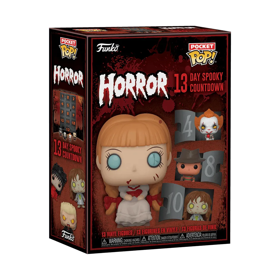 FUN72360 Horror - 13-Day Spooky Countdown Calendar - Funko - Titan Pop Culture