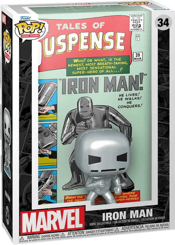 FUN72504 Marvel - Tales of Suspense #39 Pop! Vinyl Comic Cover - Funko - Titan Pop Culture