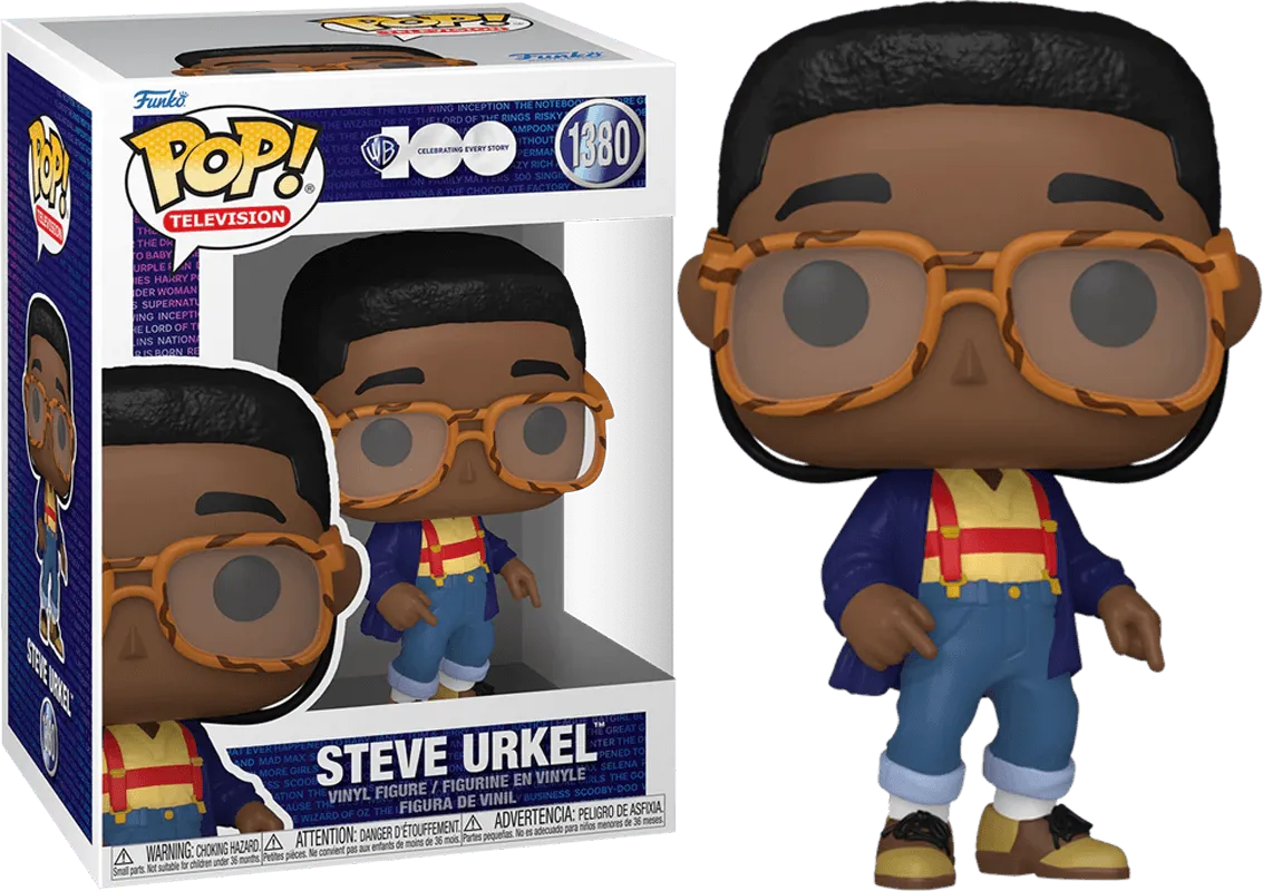FUN72511 Family Matters - Steve Urkel (with Chase) Pop! Vinyl - Funko - Titan Pop Culture