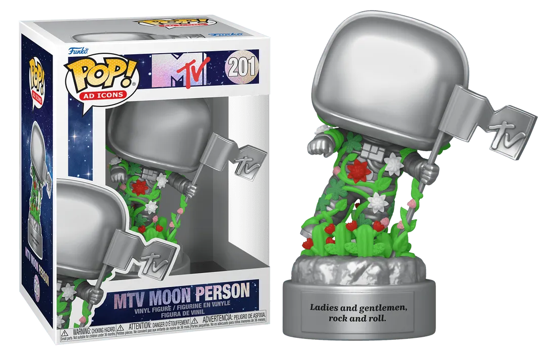FUN72563 MTV - Moon Person 40th Anniversary Pop! Vinyl - Funko - Titan Pop Culture