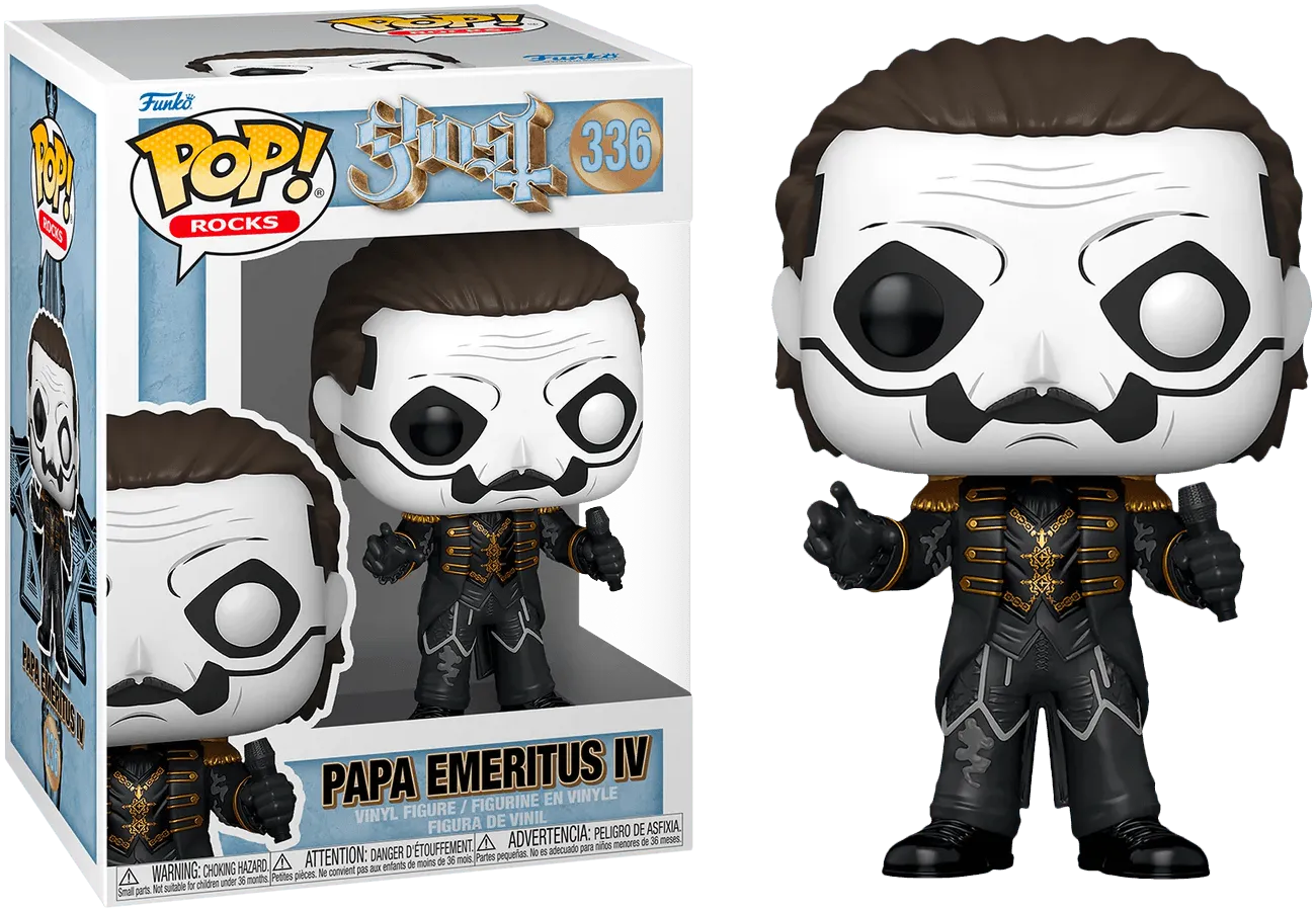 FUN72565 Ghost - Papa Emeritus IV Pop! Vinyl - Funko - Titan Pop Culture