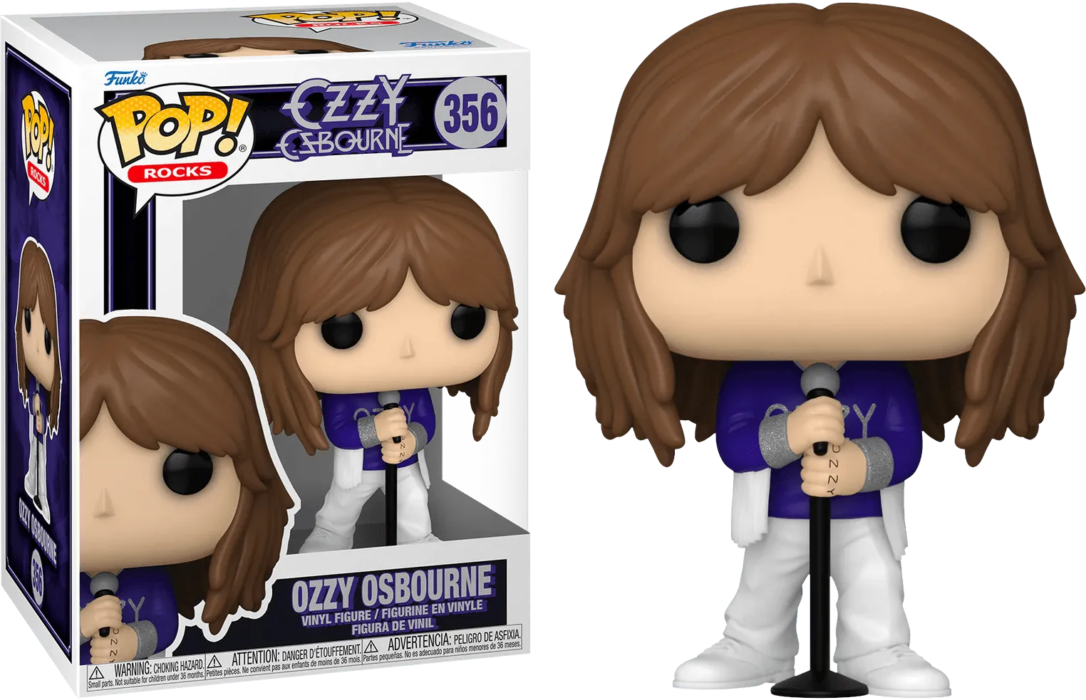 FUN72607 Ozzy Osbourne - Ozzy Osbourne Diamond Glitter Pop! Vinyl - Funko - Titan Pop Culture