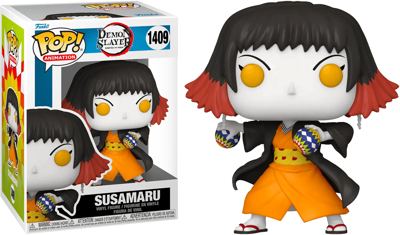 FUN72611 Demon Slayer - Susamaru (with chase) Pop! Vinyl - Funko - Titan Pop Culture