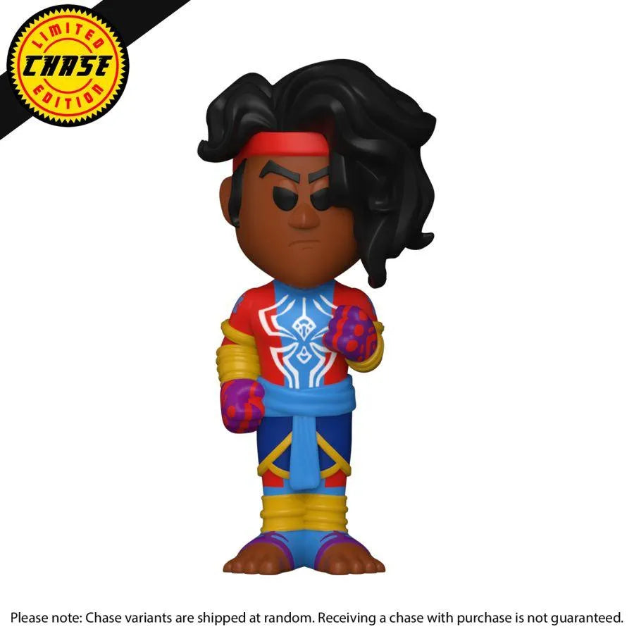 FUN73426 SpiderMan: Across the Spider-Verse - Spider-Man India (with chase) Vinyl Soda - Funko - Titan Pop Culture