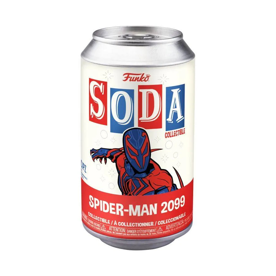 FUN73428 SpiderMan: Across the Spider-Verse - Spider-Man 2099 (with chase) Vinyl Soda - Funko - Titan Pop Culture