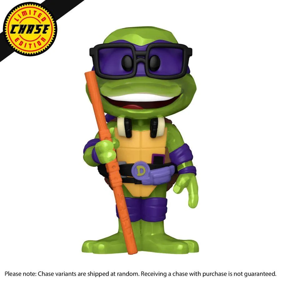 FUN73450 Teenage Mutant Ninja Turtles: Mutant Mayhem (2023) - Donatello (with chase) Vinyl Soda - Funko - Titan Pop Culture