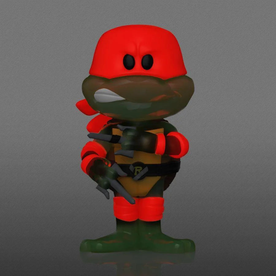 FUN73453 Teenage Mutant Ninja Turtles: Mutant Mayhem (2023) - Raphael {with chase) Vinyl Soda - Funko - Titan Pop Culture