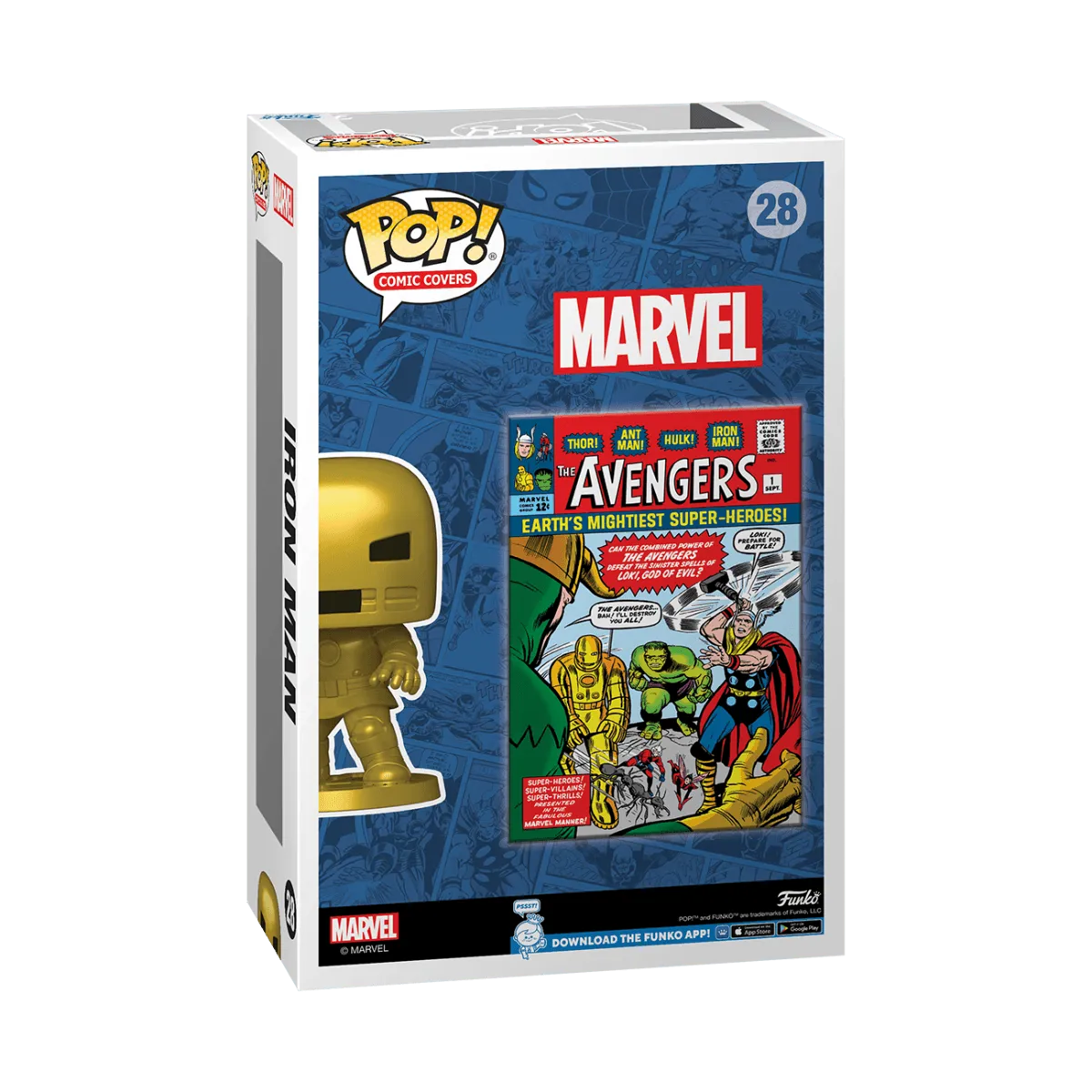 FUN74133 The Avengers - Iron Man Issue #1 Pop! Comic Covers Vinyl - Funko - Titan Pop Culture