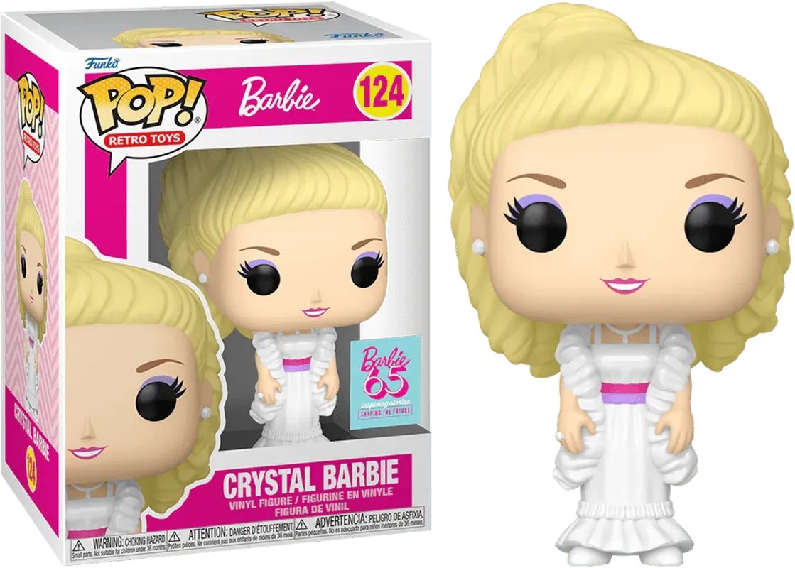 FUN81052 + FUN67454 + FUN75158 Barbie - Let's Go Barbie 65th Anniversary Pop! Vinyl Bundle (Set of 3) - Funko - Titan Pop Culture