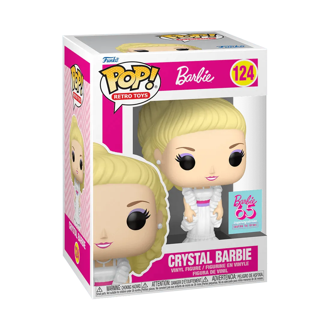 FUN75158 Barbie: 65th Anniversary - Crystal Barbie Pop! Vinyl - Funko - Titan Pop Culture