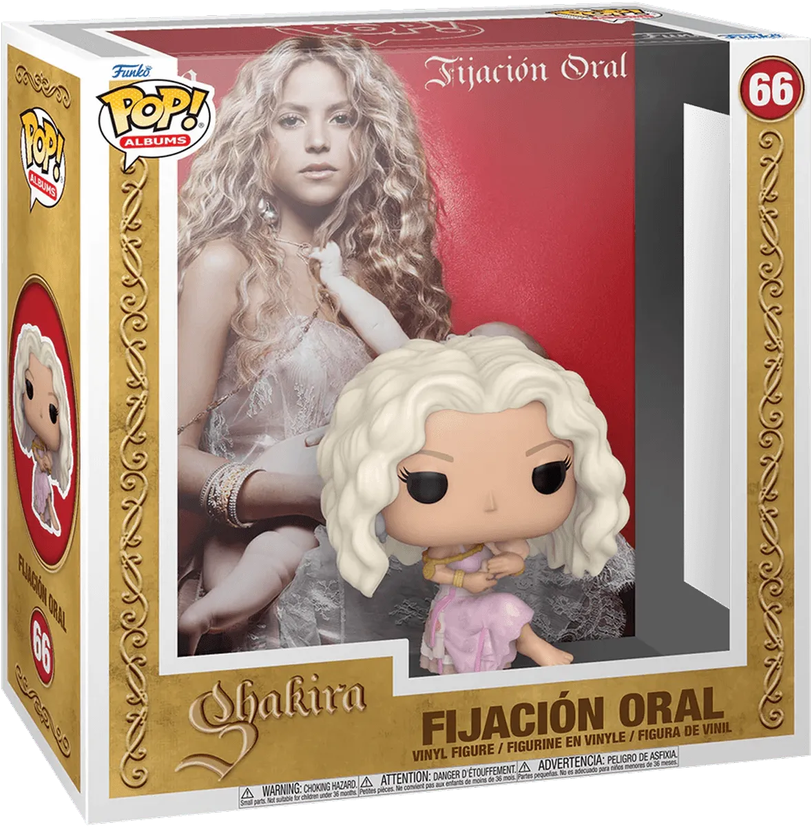 FUN75383 Shakira - Fijacion Oral Vol. 1 Pop! Albums Vinyl - Funko - Titan Pop Culture