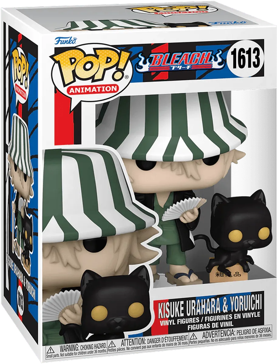 FUN75515 Bleach - Kisuke Urahara & Yoruichi Pop! Vinyl - Funko - Titan Pop Culture