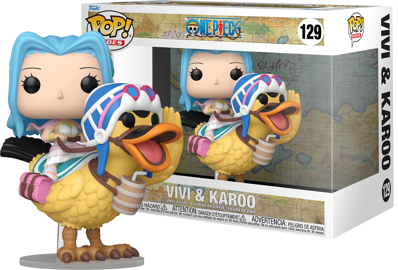 FUN75584 One Piece - Vivi on Karoo Pop! Rides Vinyl - Funko - Titan Pop Culture