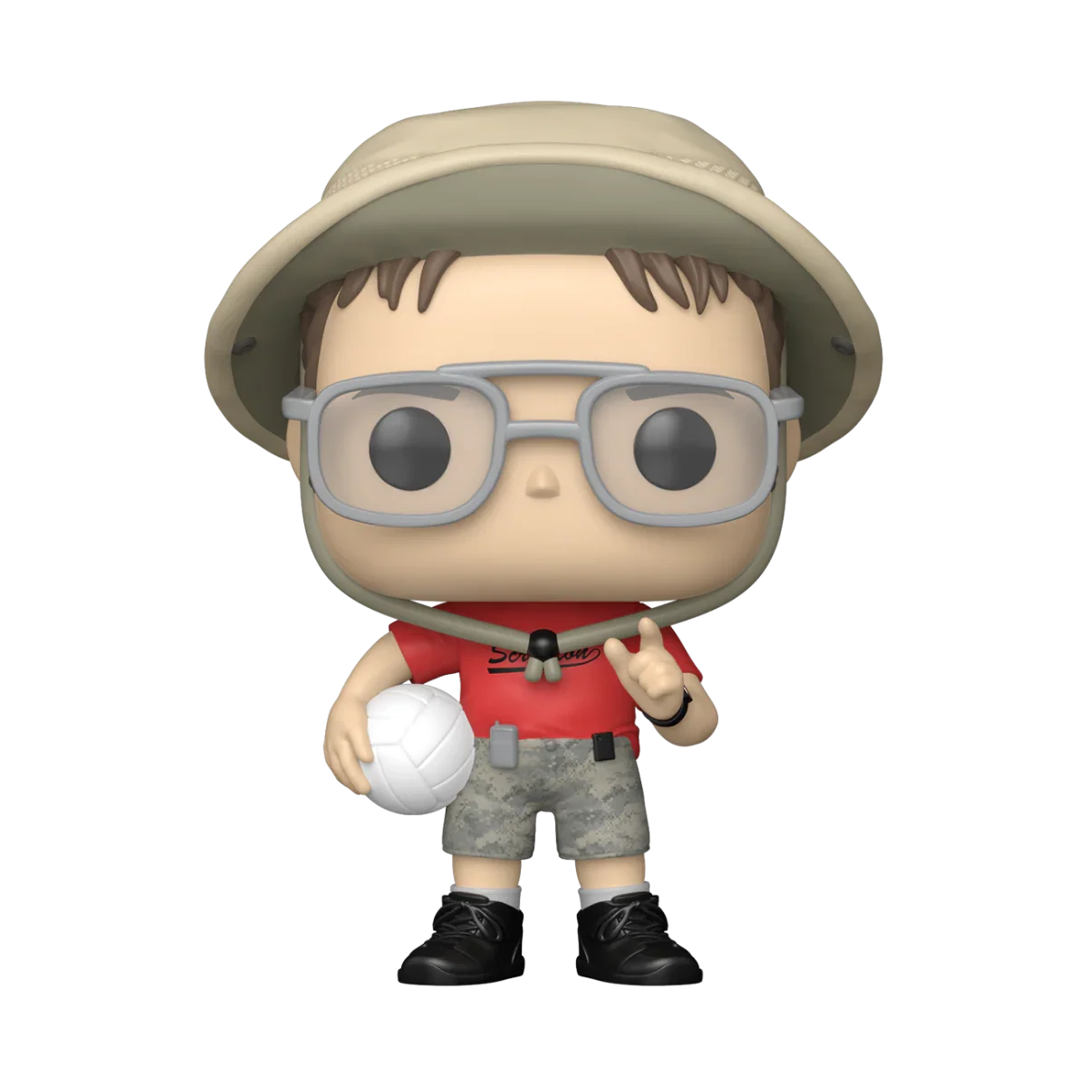 FUN75675 The Office - Dwight Schrute (Volleyball) Pop! Vinyl - Funko TBA - Titan Pop Culture