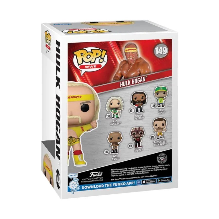 FUN75780 WWE - Hulk Hogan Pop! Vinyl - Funko - Titan Pop Culture