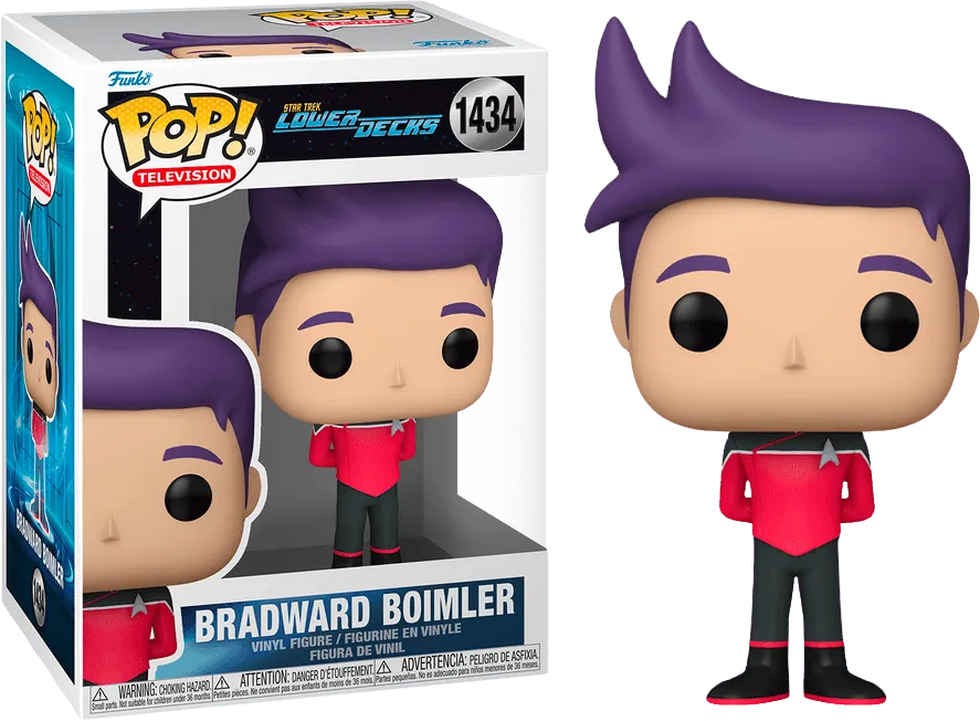 FUN75843 Star Trek: Lower Decks - Bradward Boimler Pop! Vinyl - Funko - Titan Pop Culture