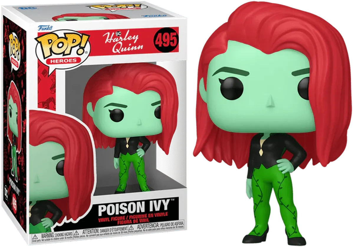 FUN75849 Harley Quinn: Animated TV Series (2019) - Poison Ivy Pop! Vinyl - Funko - Titan Pop Culture