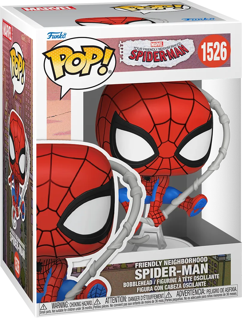 FUN75870 Friendly Neighbourhood Spider-Man - Spider-Man Pop! Vinyl - Funko - Titan Pop Culture
