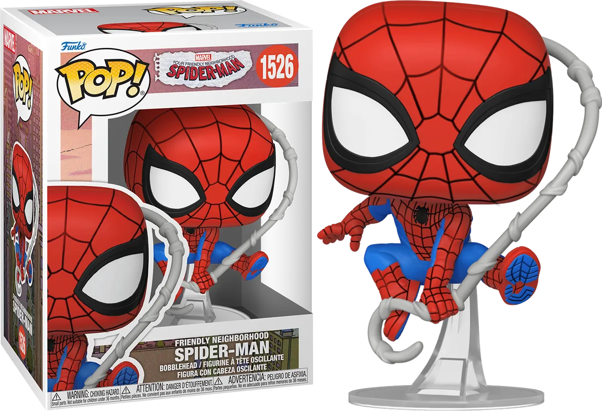 FUN75870 Friendly Neighbourhood Spider-Man - Spider-Man Pop! Vinyl - Funko - Titan Pop Culture
