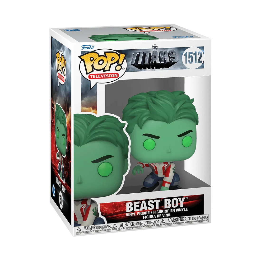 FUN75874 Titans (TV) - Beast Boy Pop! Vinyl - Funko - Titan Pop Culture