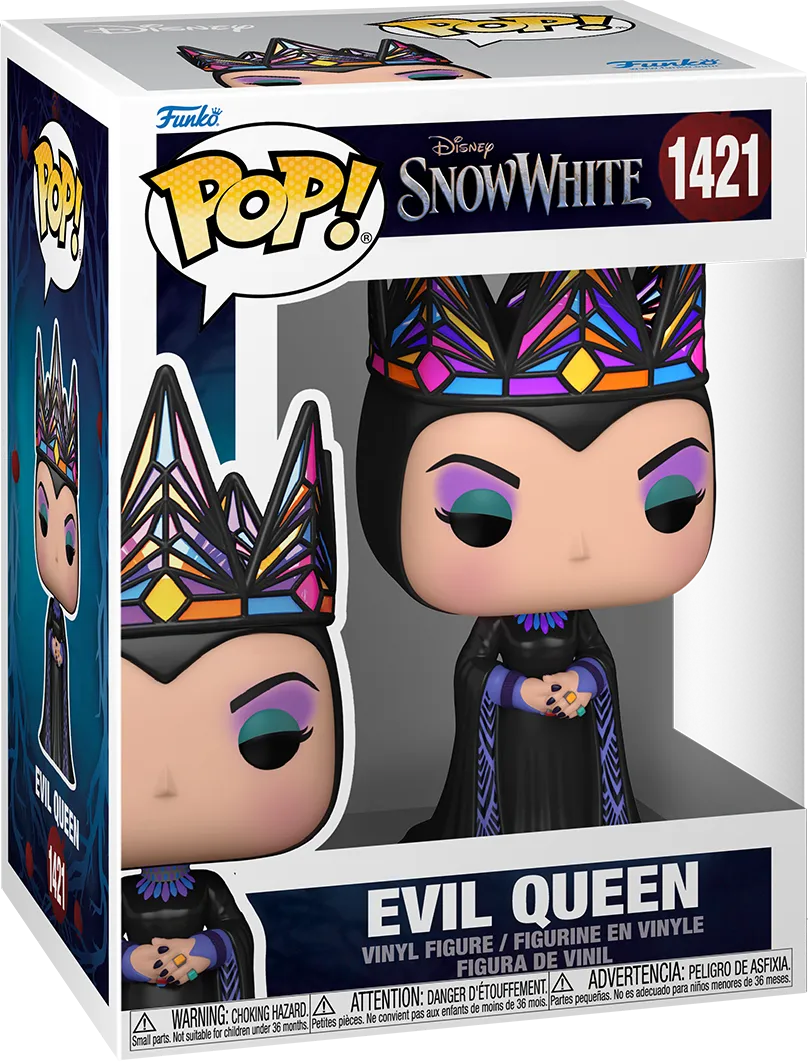 FUN75947 Snow White (2025) - Evil Queen (Blue & Black Gown) Pop! Vinyl - Funko - Titan Pop Culture