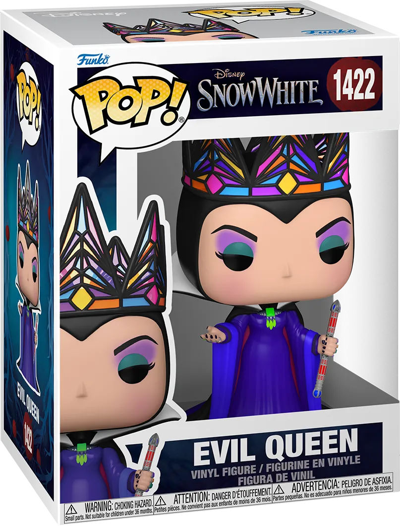 FUN75948 Snow White (2025) - Evil Queen (Purple & Black Gown) Pop! Vinyl - Funko - Titan Pop Culture