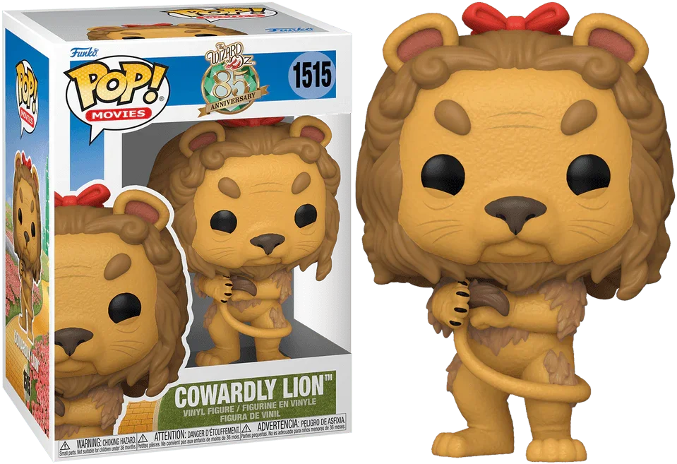 FUN75973CBUNDLE Wizard of Oz - Cowardly Lion Pop! Vinyl - Chase Case - Funko - Titan Pop Culture