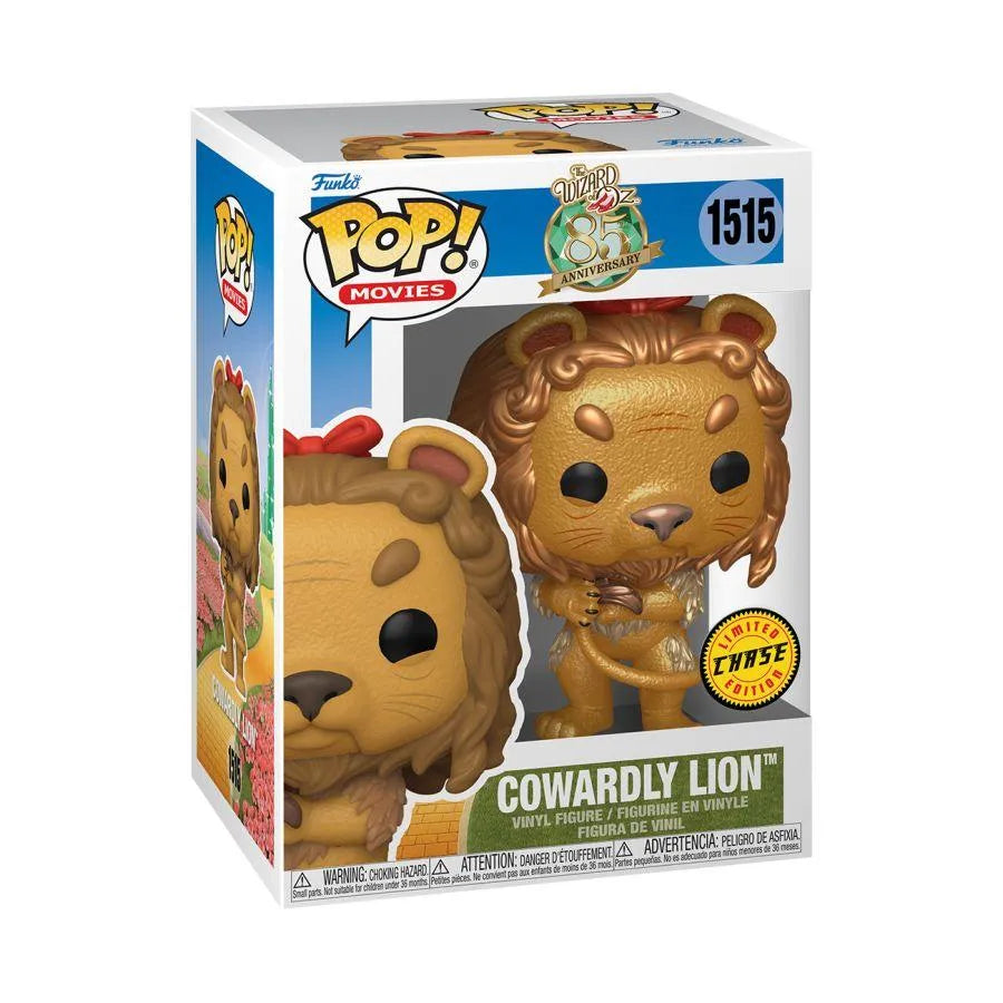 FUN75973CBUNDLE Wizard of Oz - Cowardly Lion Pop! Vinyl - Chase Case - Funko - Titan Pop Culture